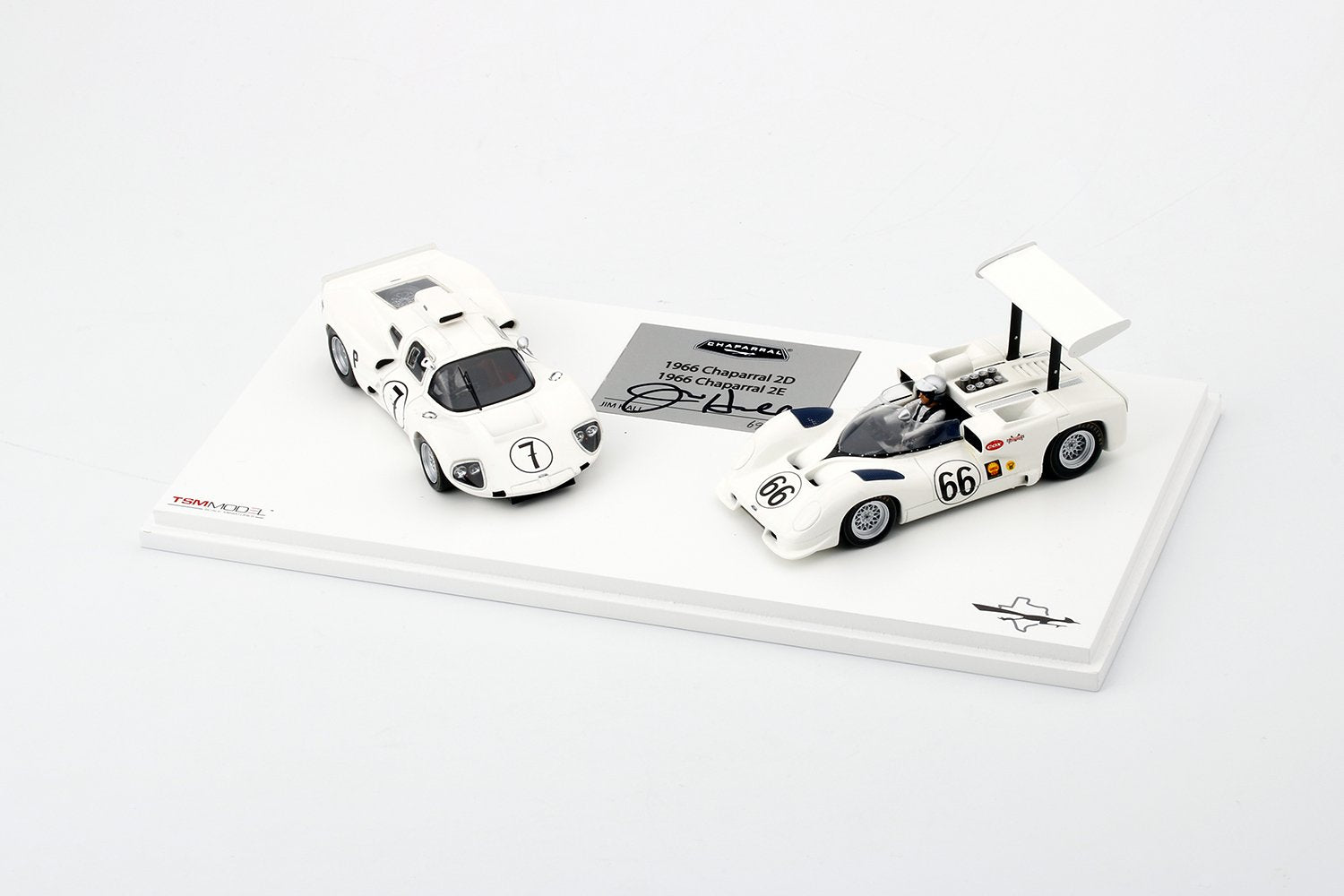 Chaparral Collection: 1966 Chaparral 2D #7 and 2E #66